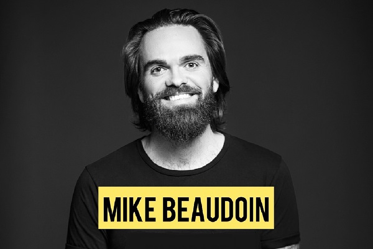 Mike Beaudoin en rodage