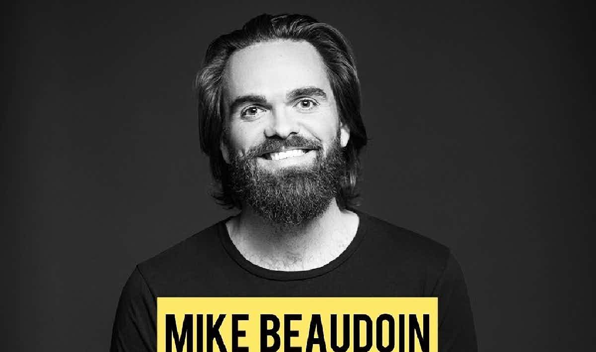 Mike Beaudoin en rodage