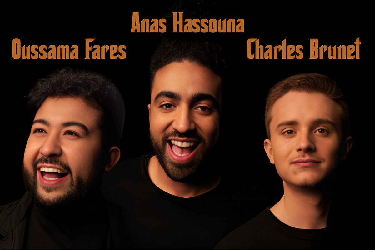 Anas Hassouna, Oussama Fares et Charles Brunet