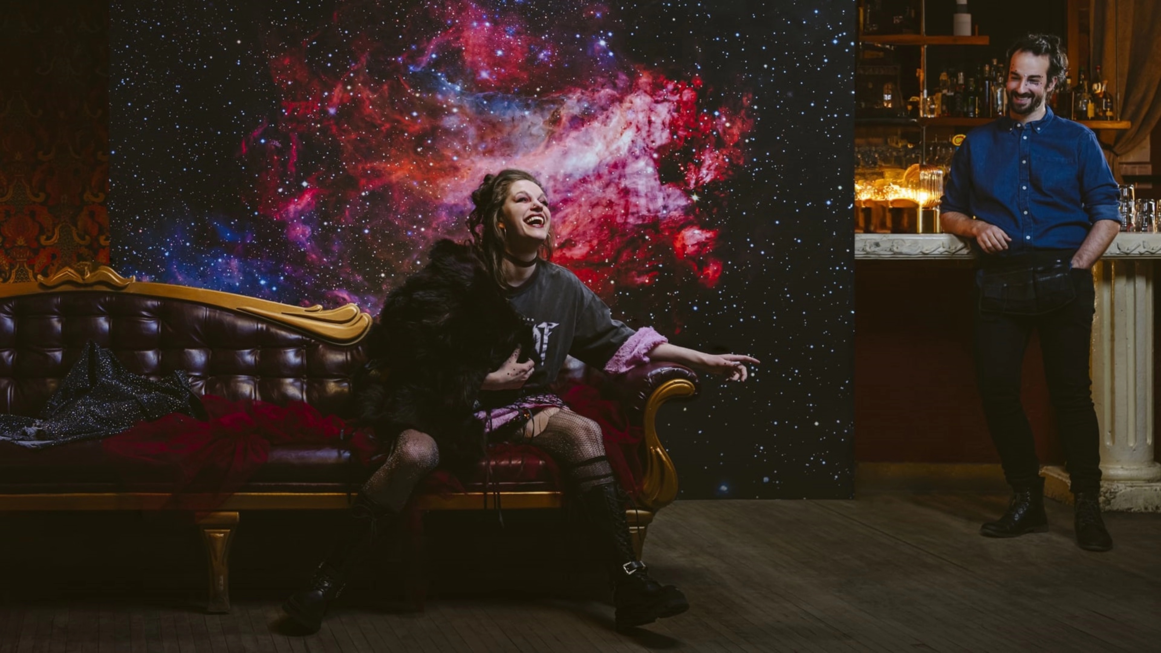 La tra­jec­toire des confettis