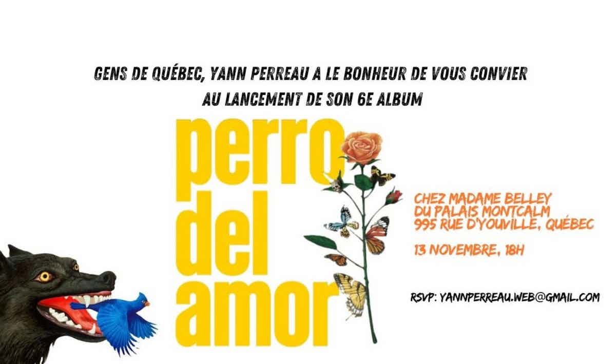 YannPerreau.jpg Yann Perreau - Lancement de l'album Perro del amor