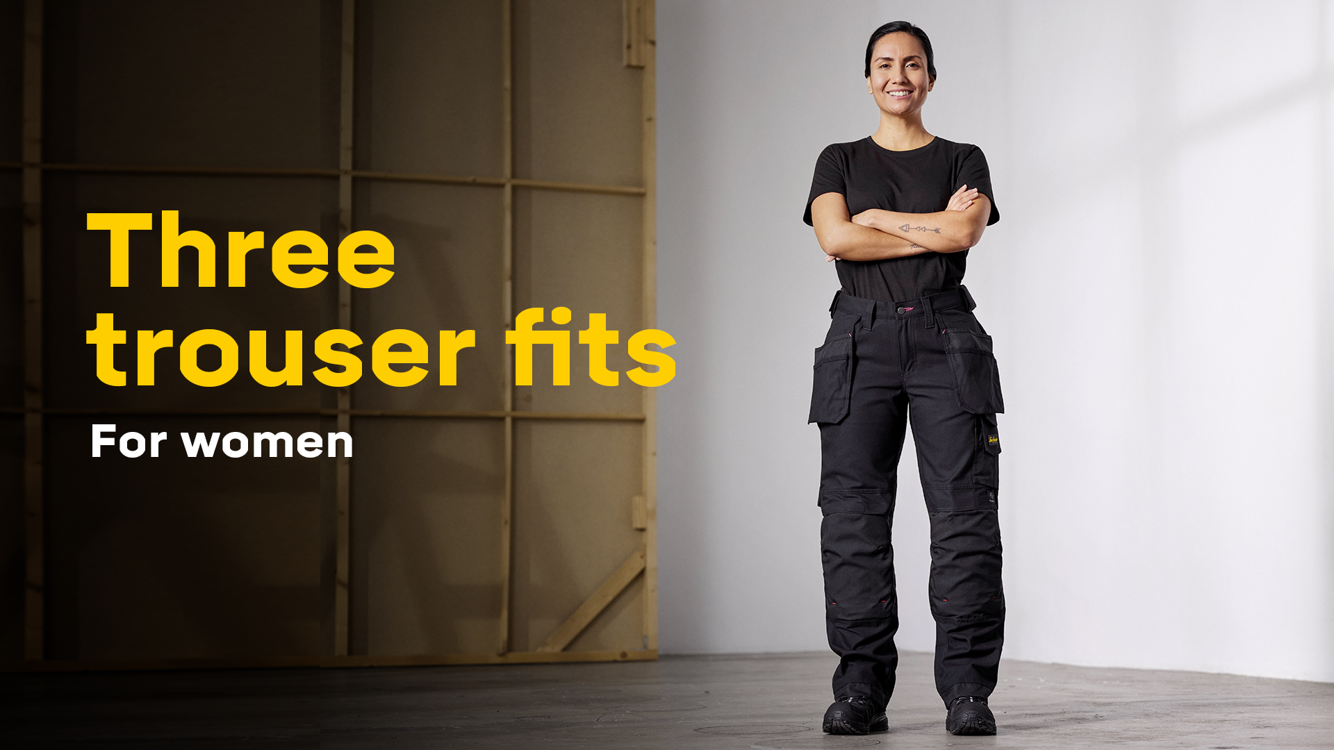 Trousers made to fit Snickers Workwear