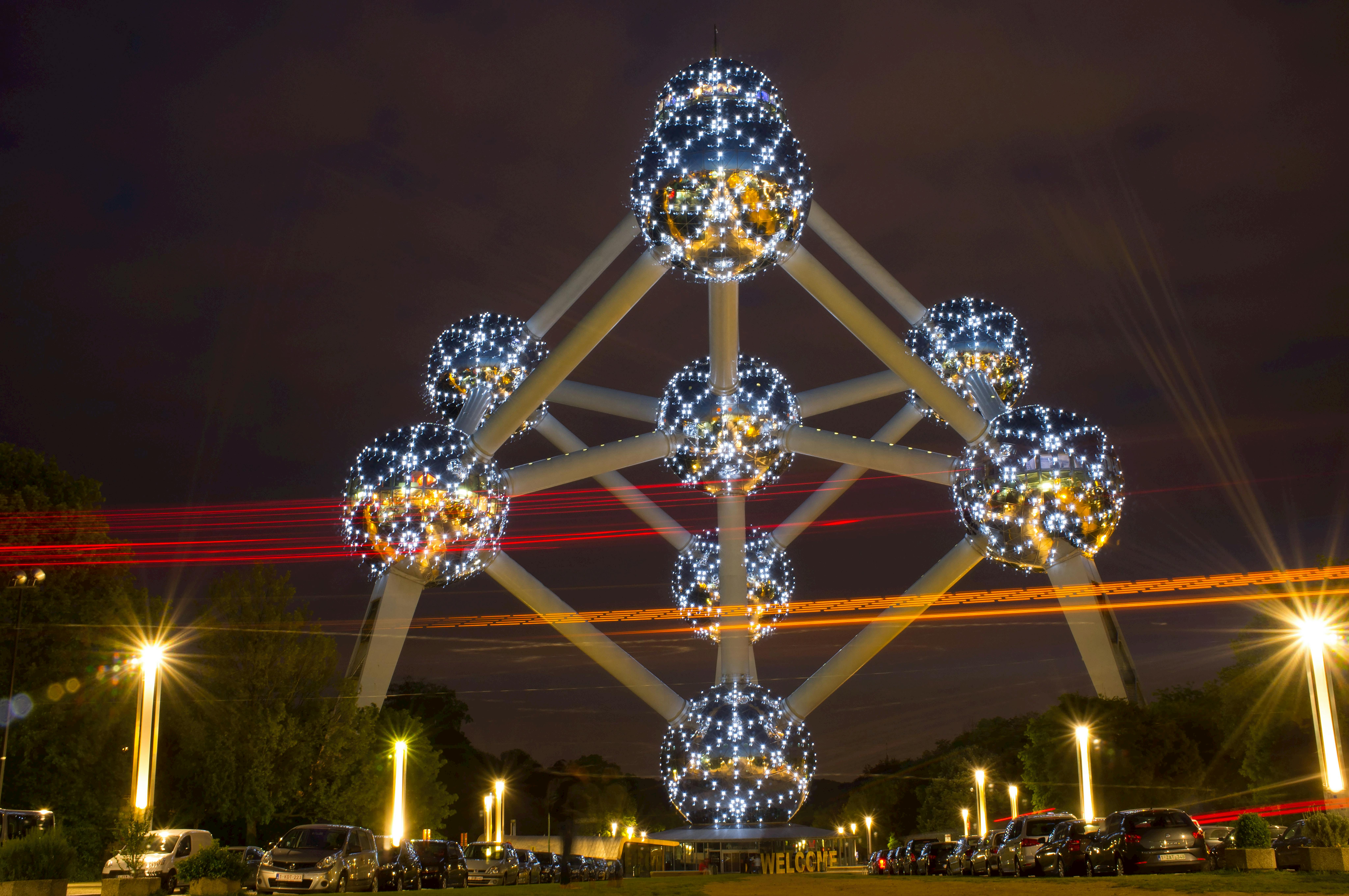 Brussels in lights