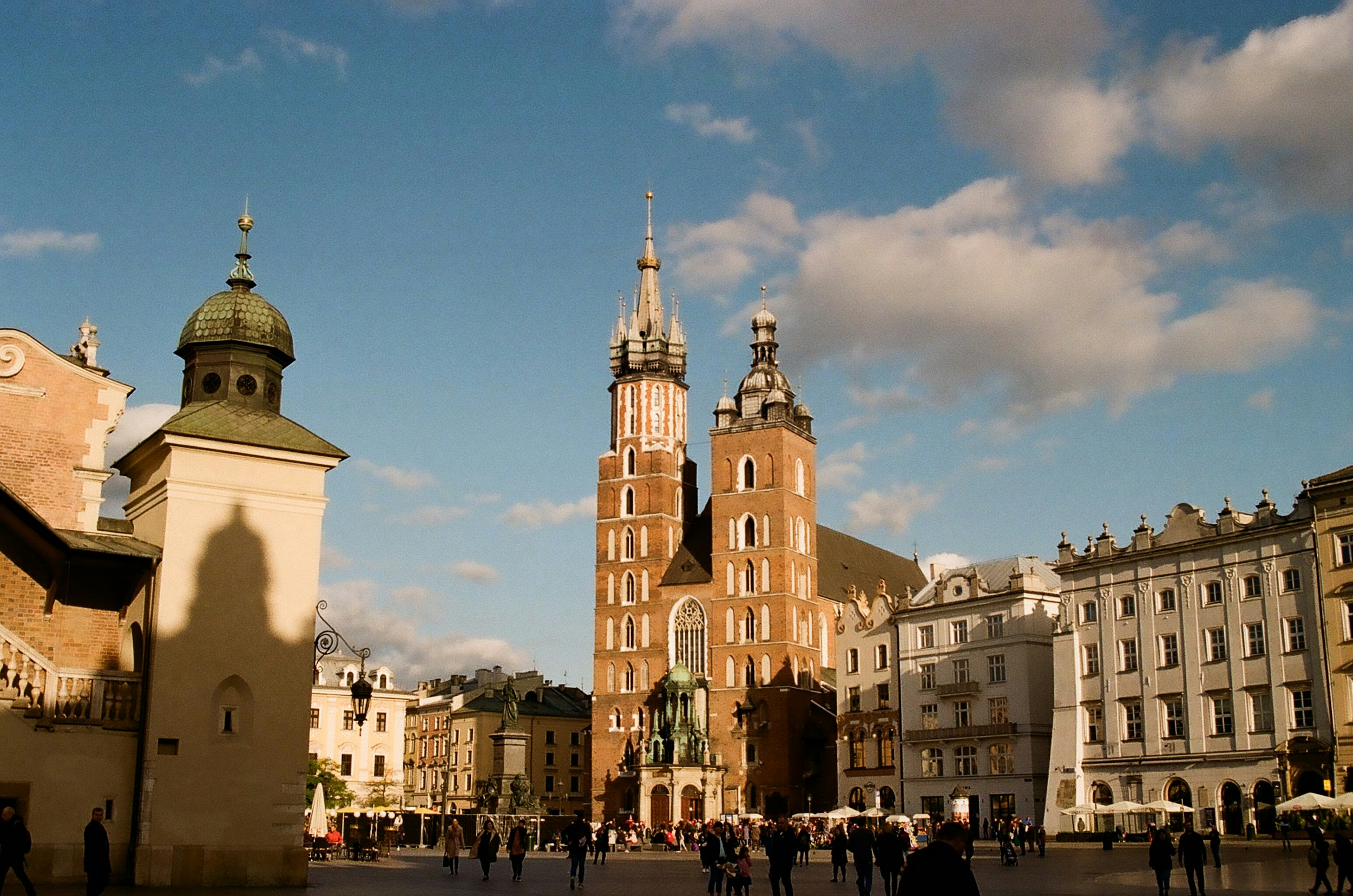 Cities and mountains of Poland