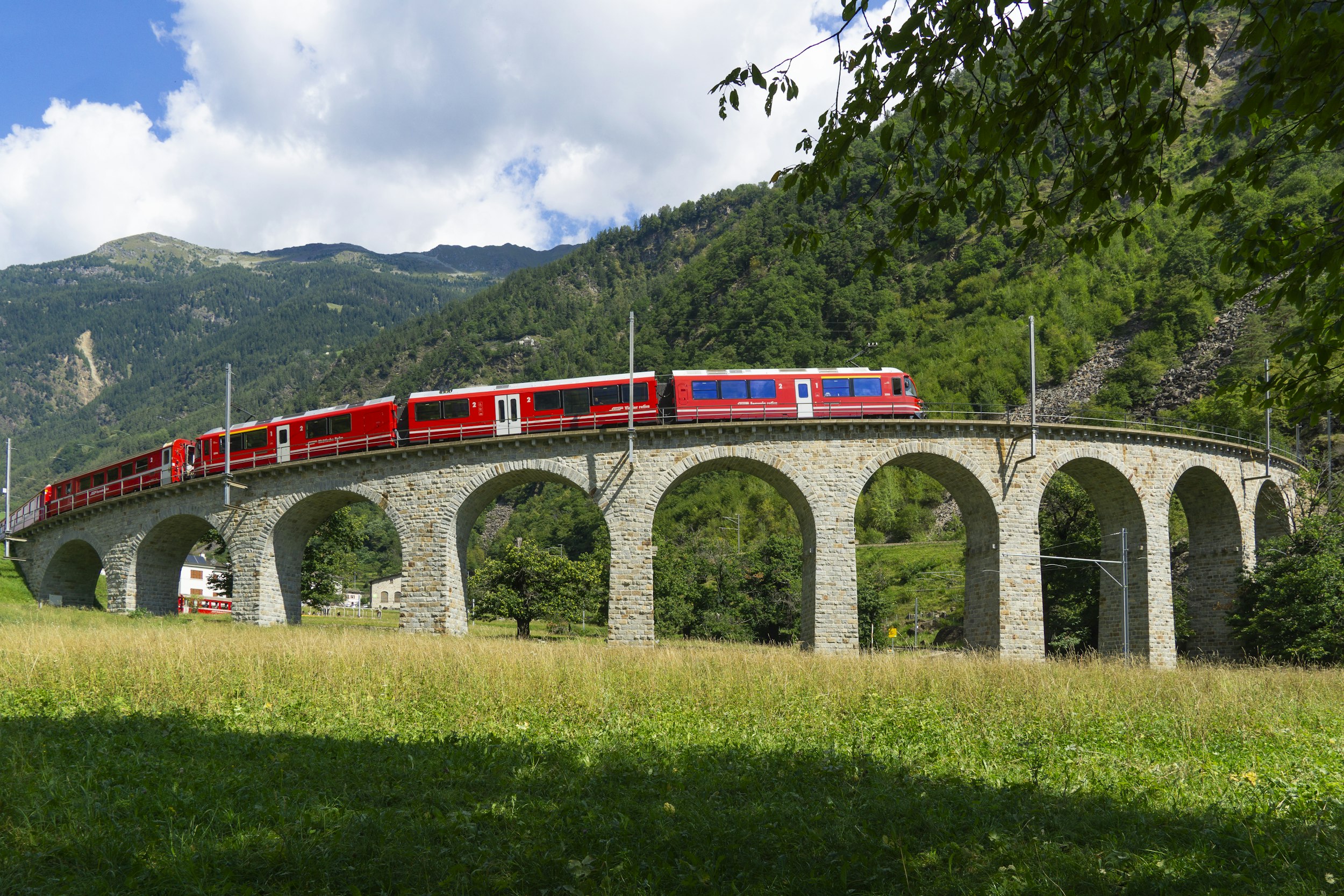 Swiss Rhaetian and Glacier route