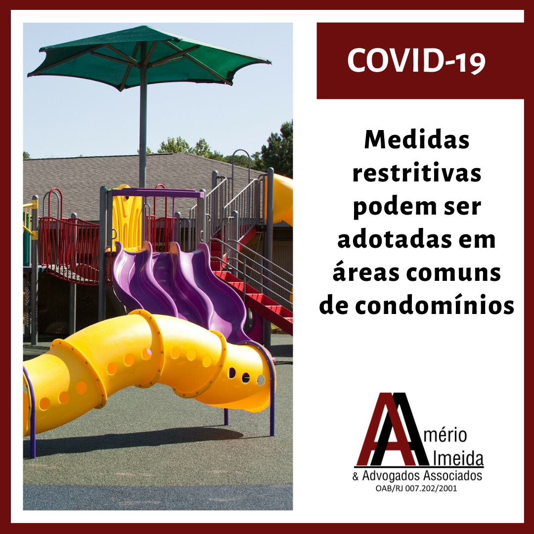 Covid-19 : Medidas restritivas em áreas comuns de condomínios