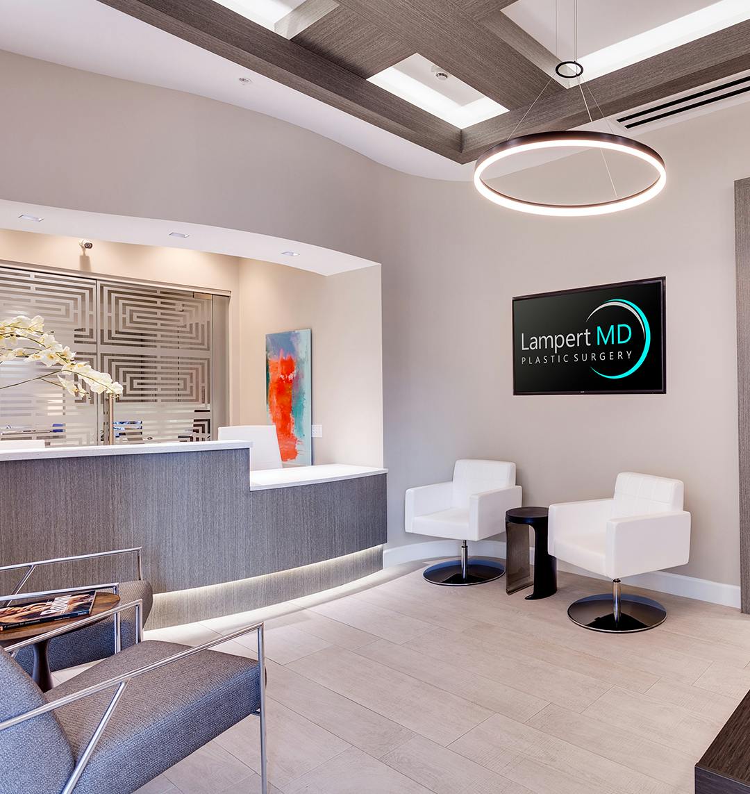 Lampert MD waiting and reception area