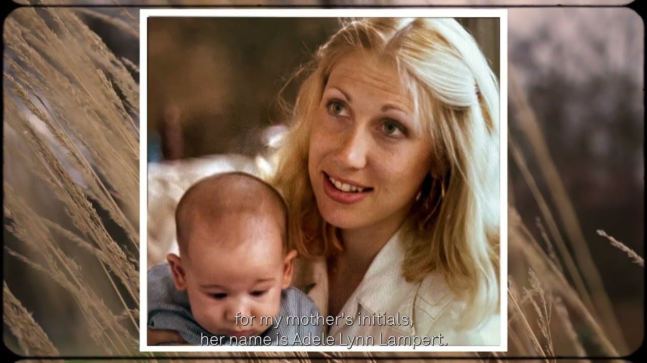 Joshua Lampert with his mom Adele Lampert