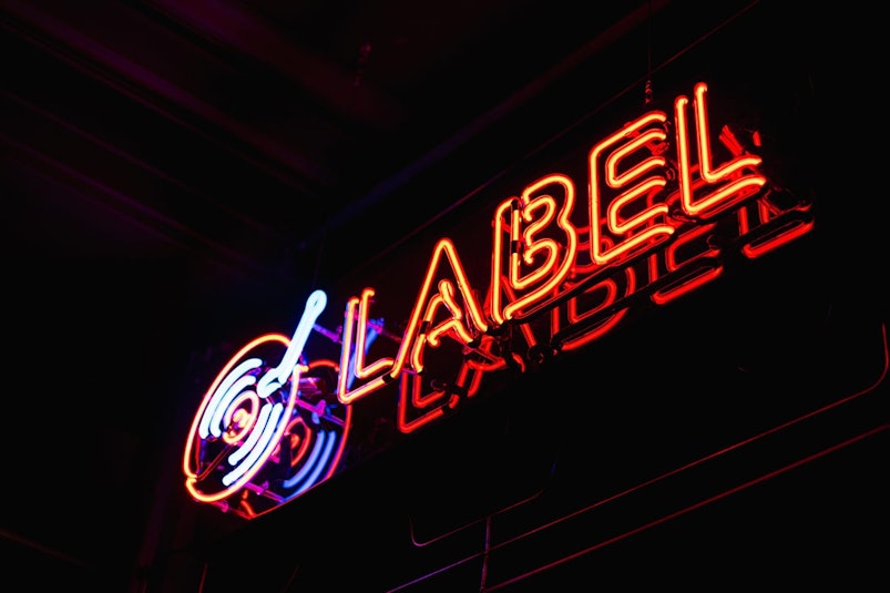 Neon Label
