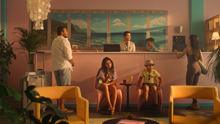 hotel reception