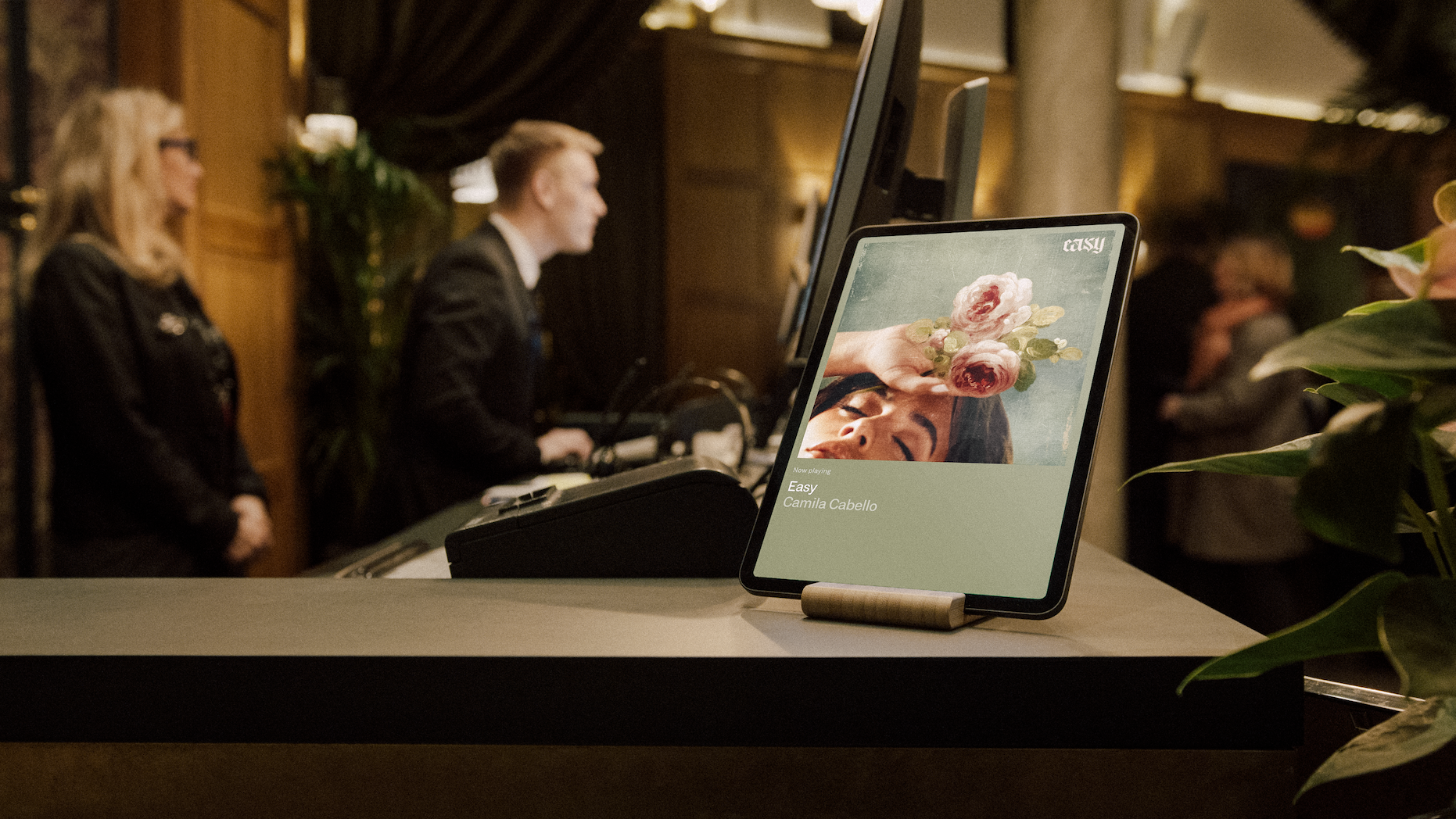 Hotel reception