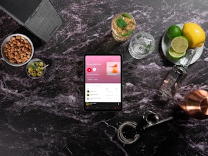 Iphone showing playlist