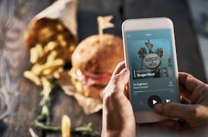 player - iphone - restaurant