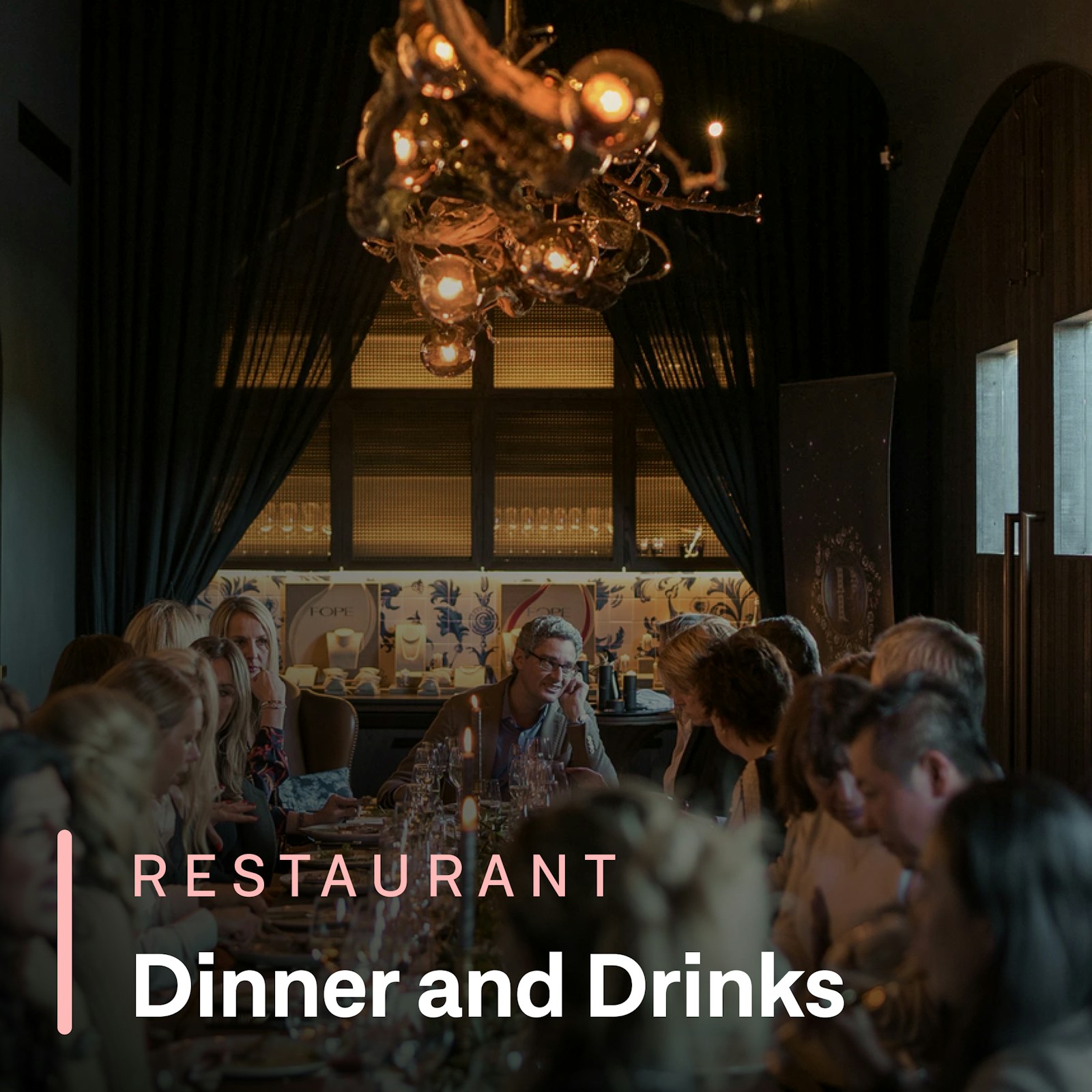 Dîner et boissons