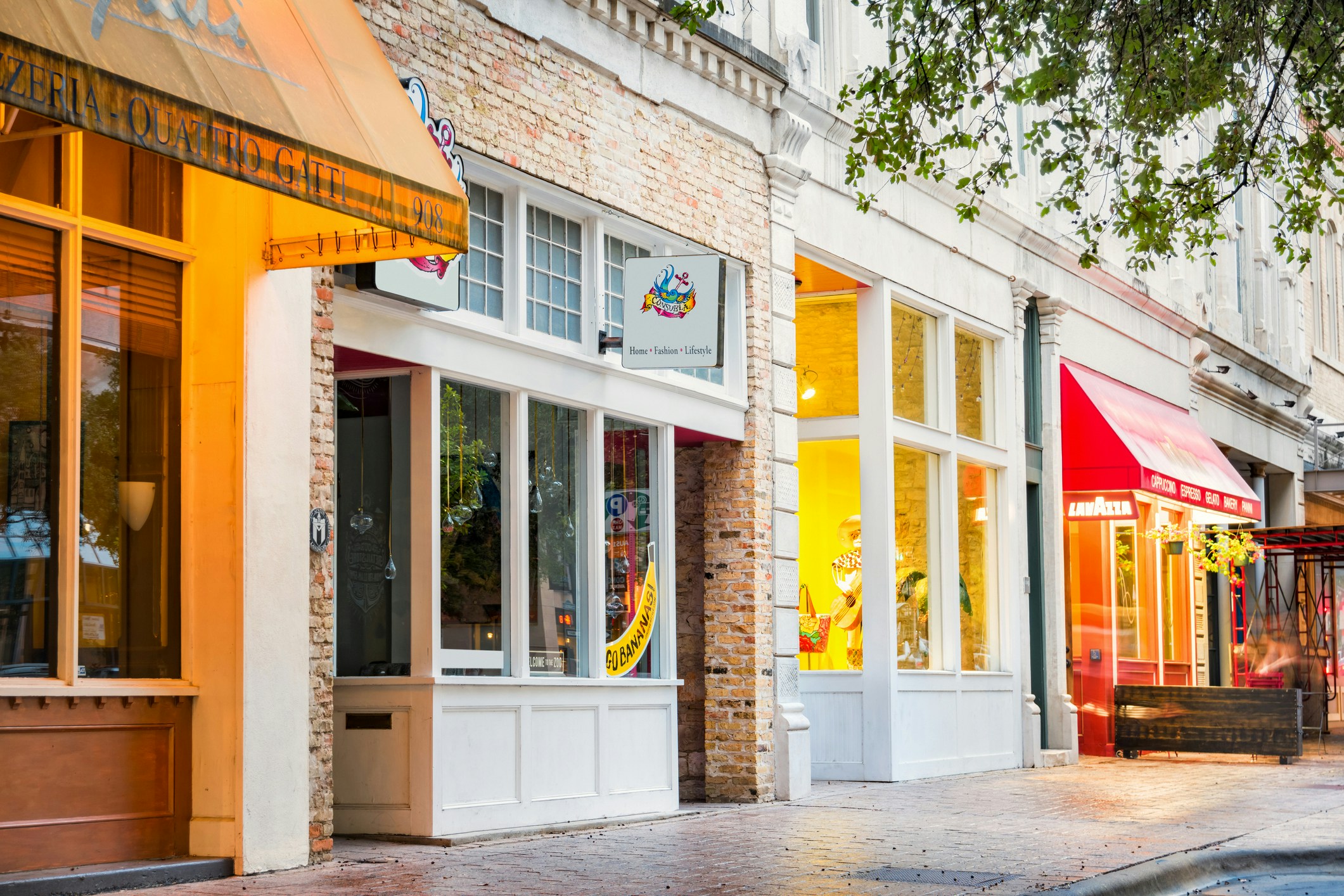Store and restaurant