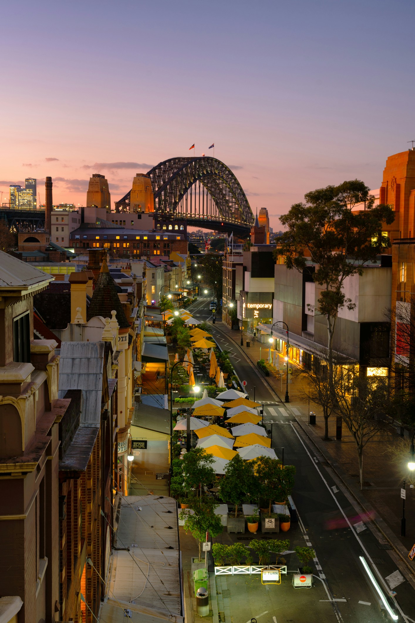 Außensitzplätze in Australien