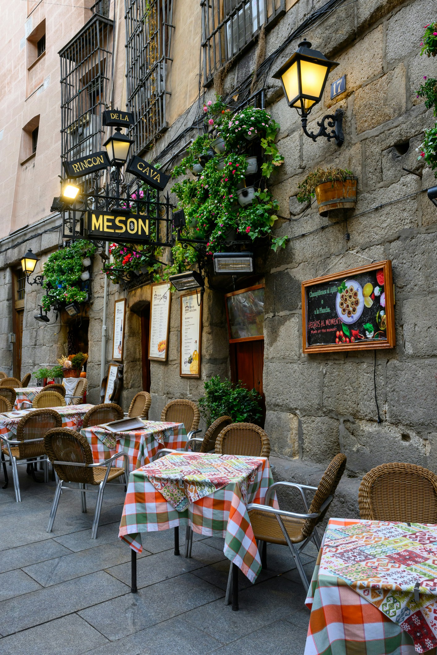 Restaurant de charme à Madrid