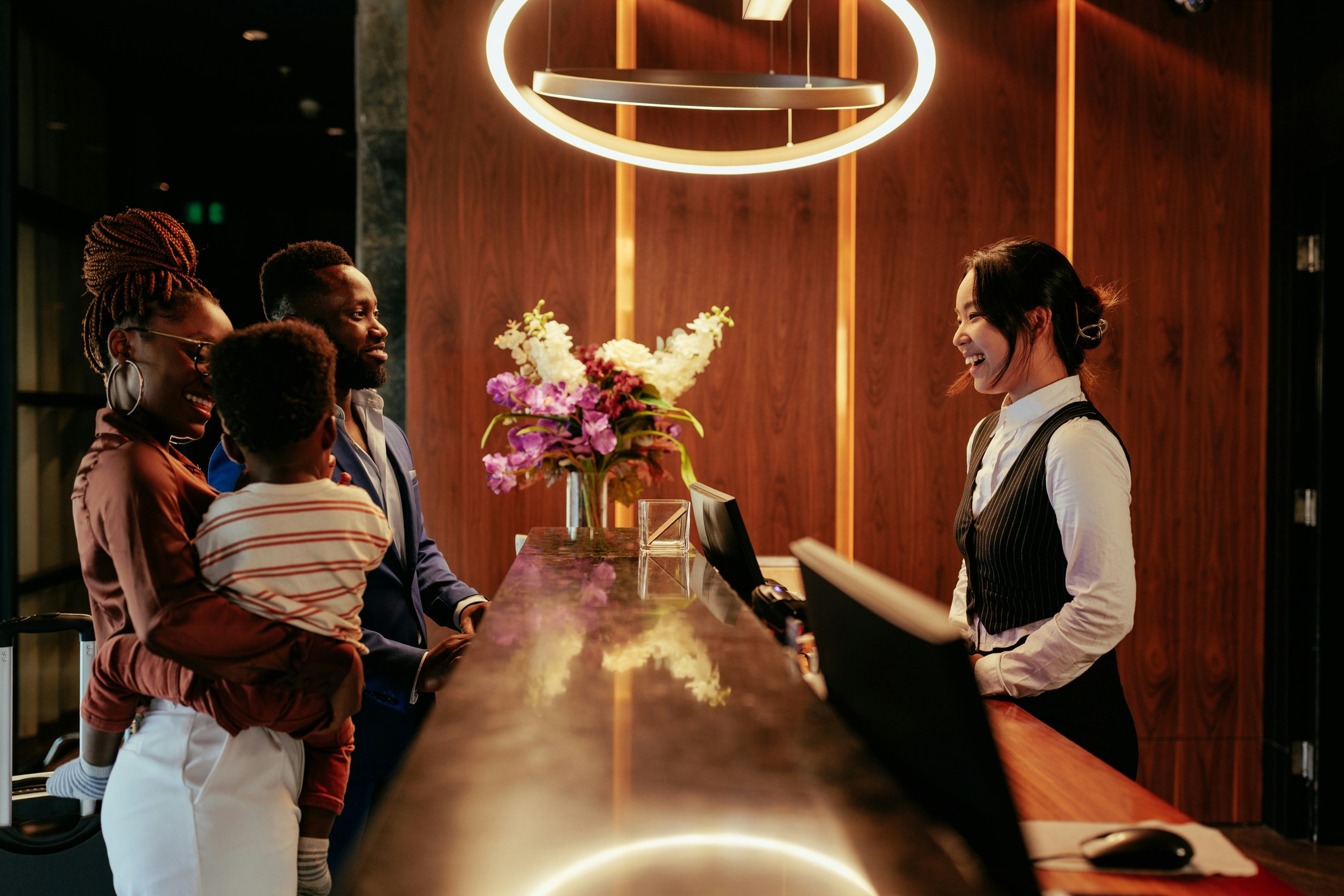 Hotel reception
