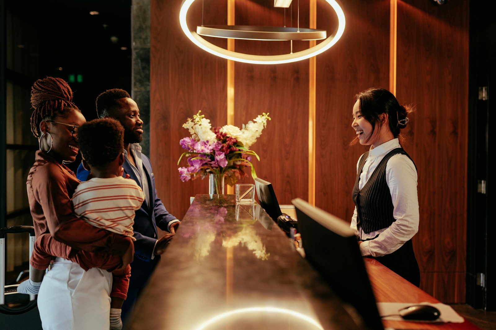 Hotel reception