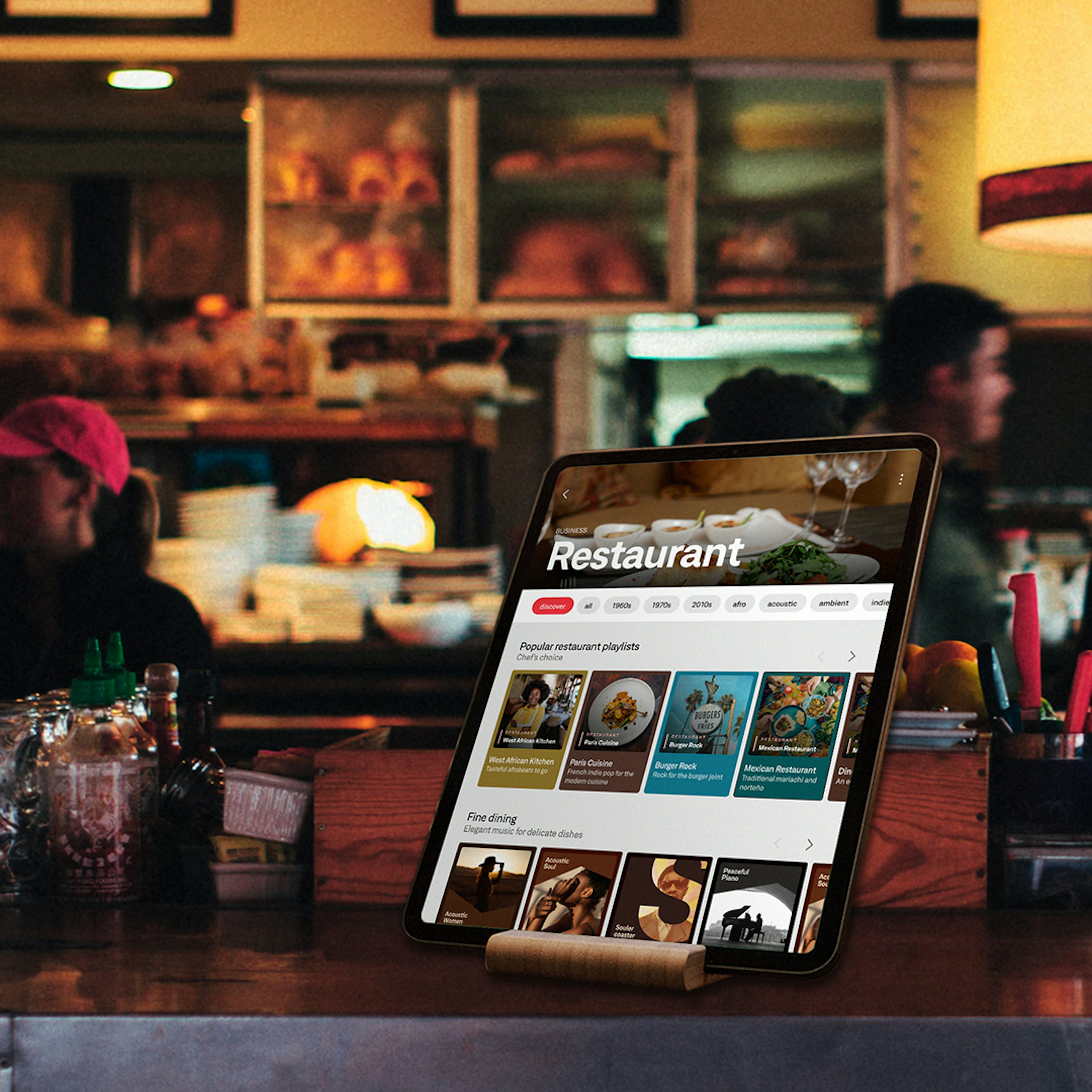 Restaurant player