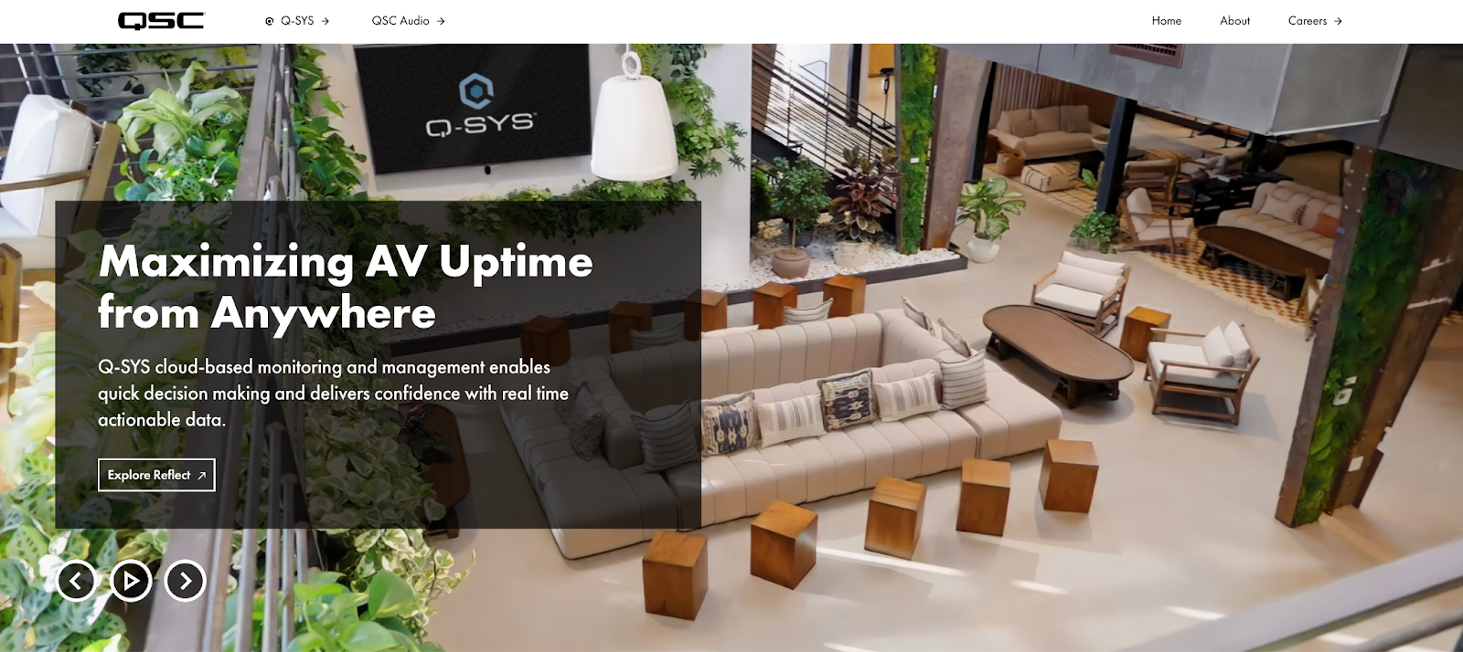 QSC: Best for Enterprise-Level Bar