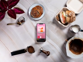 Iphone toont afspeellijst