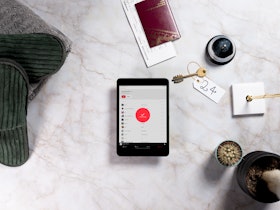 speler - ipad - hotel