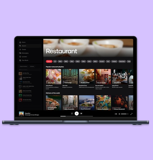 Ready-made playlists