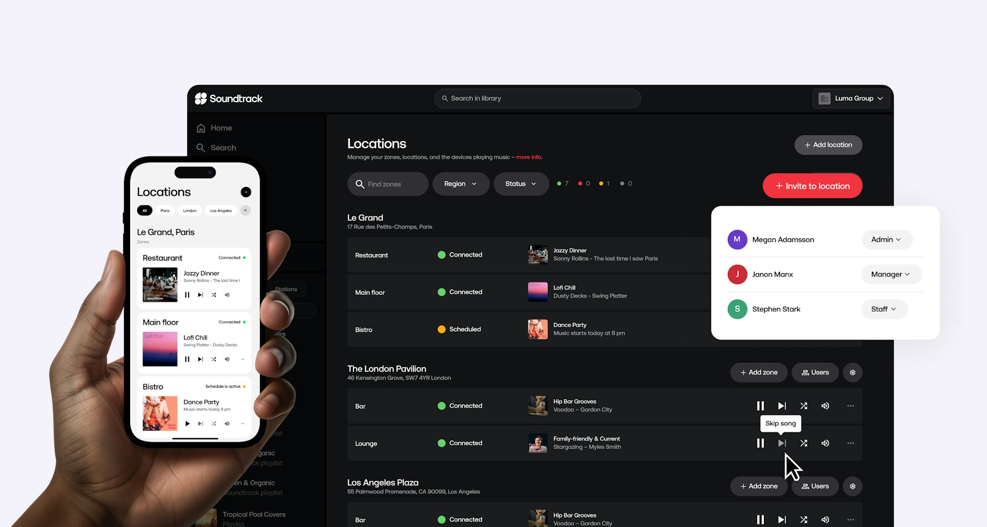Soundtrack Remoteapp How music for business works | Soundtrack