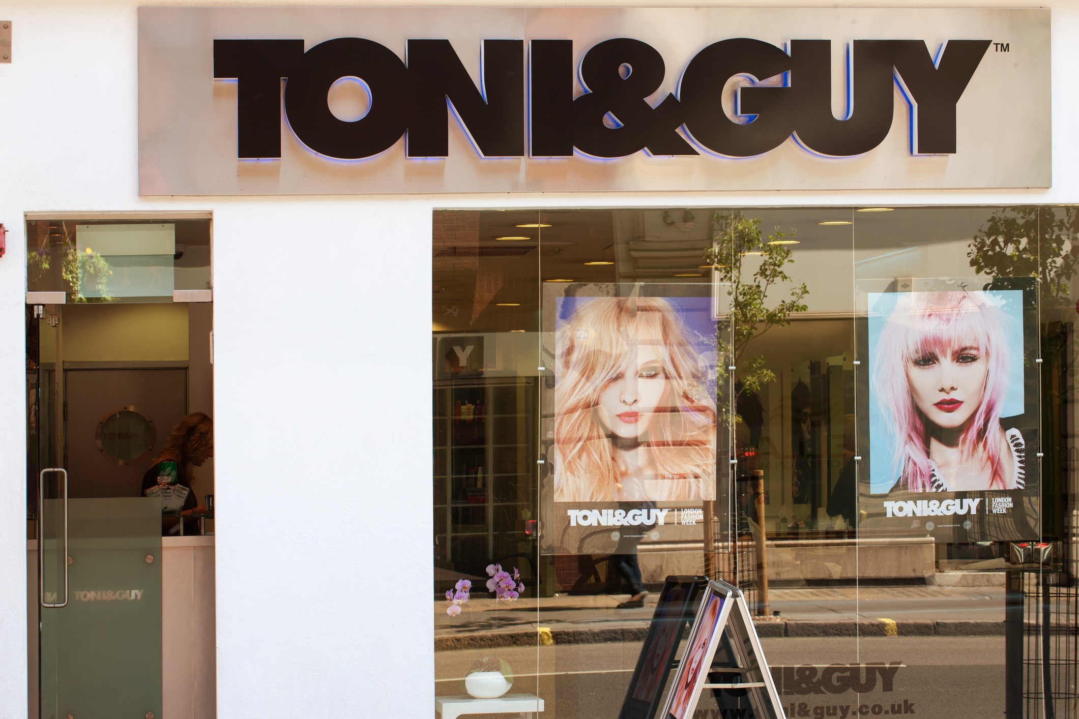 The music at TONI&GUY USA
