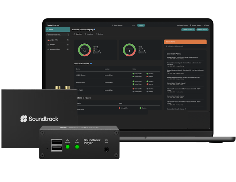 Combining the scale of Dante Director with the usability of Soundtrack