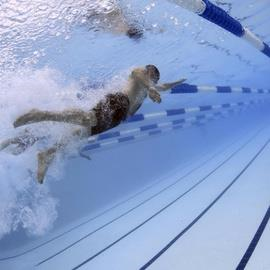 Elizabeth Halle Swimming