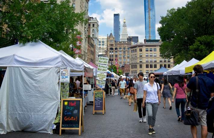 Union Square Market, New York