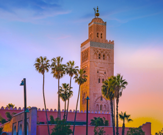 Koutoubia Mosque and Minaret