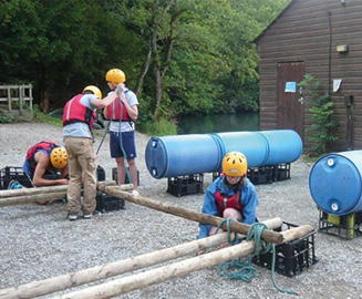Raft Building Activity