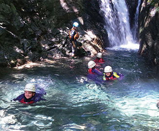 Ghyll Scrambling