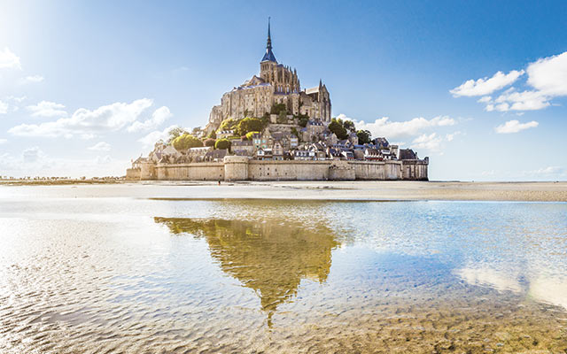 Mont Saint-Michel in Normandy, France Mont Saint-Michel in Normandy, France