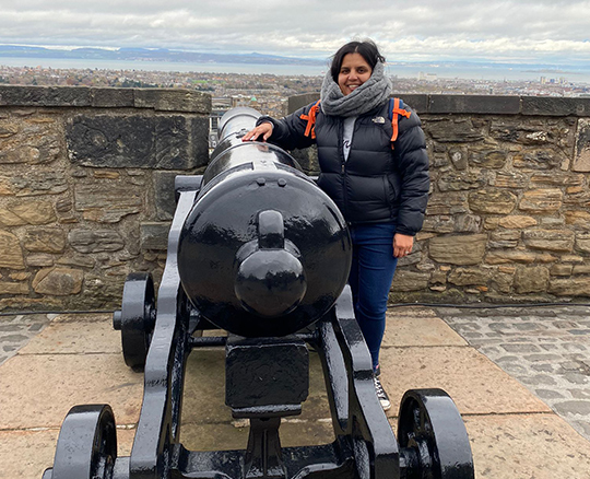 Asha's Adventures in Edinburgh