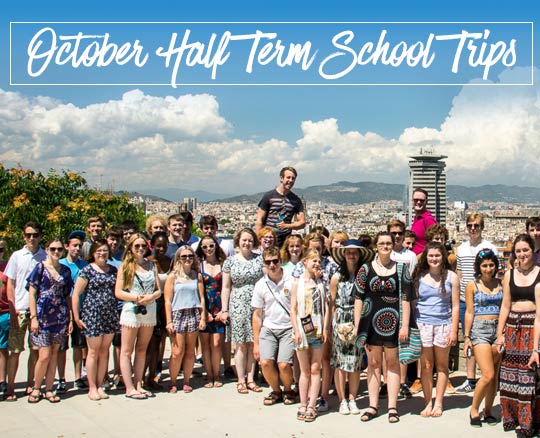 October half term trips