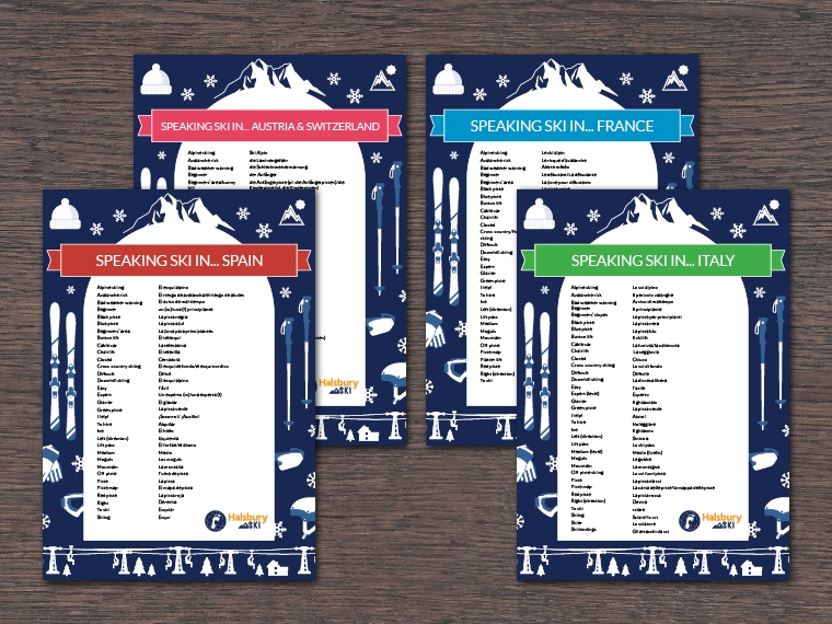 Useful Vocab for skiing in Europe Useful Vocab for skiing in Europe