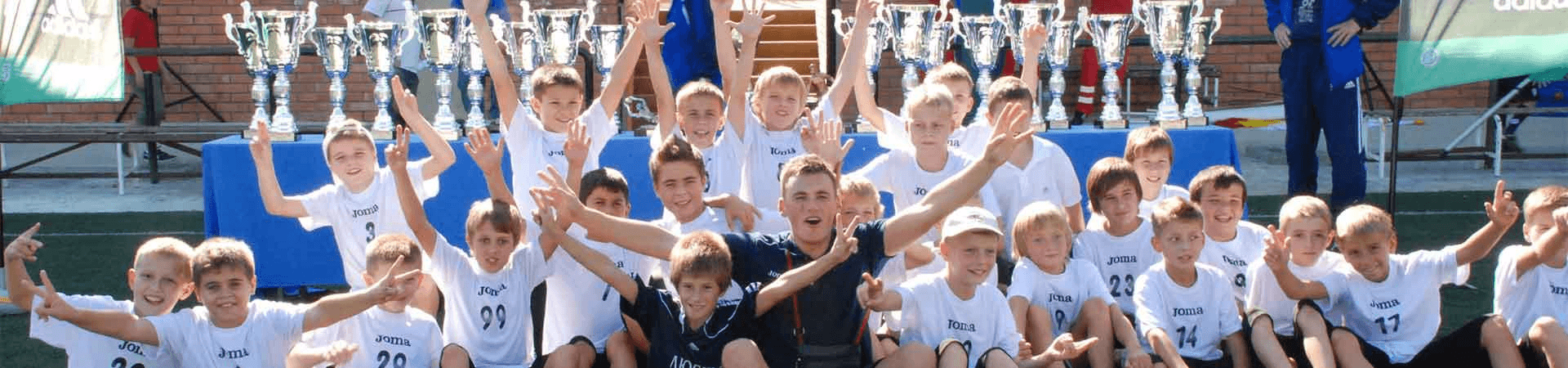 School Football Tournament on the Costa Brava