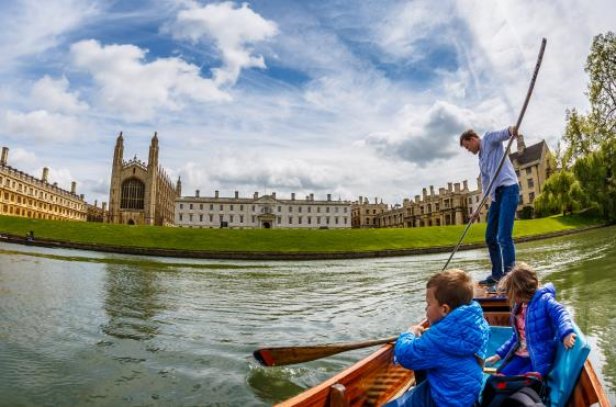 Punting on the River Cam