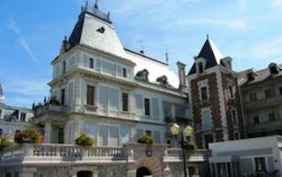 Evian town square Evian town square