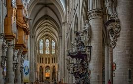 The Cathedral of Saints Michel and Gudule