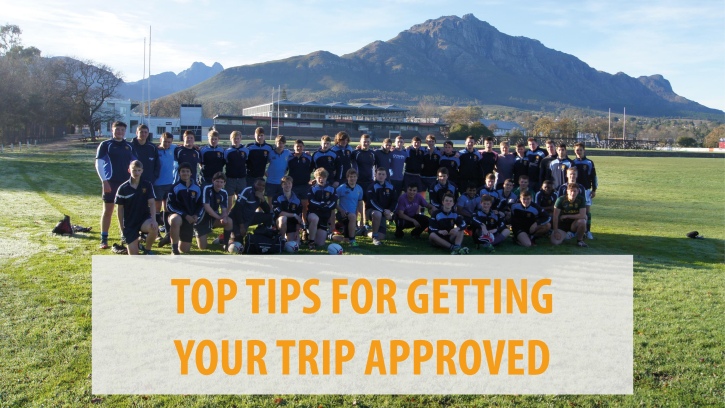 Getting Your School Sports Tour Approved Getting Your School Sports Tour Approved