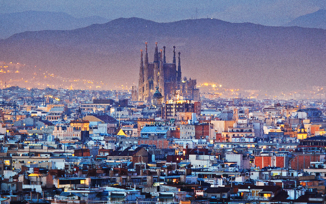 Barcelona cityscape