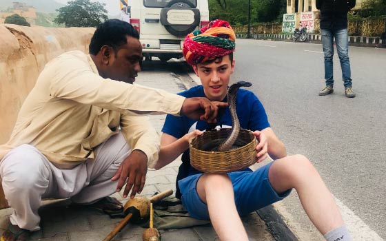 The Bemrose School's Trip to India