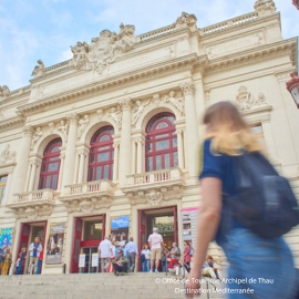 Exterior of the Théâtre Molière