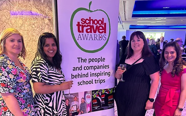 Halsbury Travel staff at the School Travel Awards