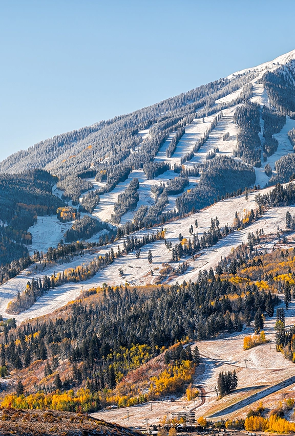 Ski resort in America